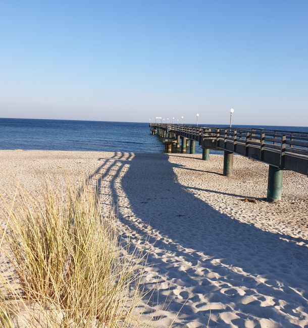 Rerik Ostsee Seebrücke und Strand