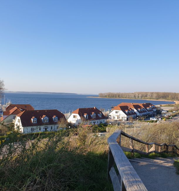 Rerik Ostsee Blick vom Schmiedeberg auf Salzhaff